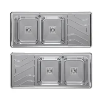 سینک توکار استیل تایسز TS-4108/4107