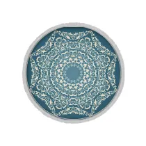 فرش ماشینی گرد هانوکس طرح ببری کد IFC.2828.02