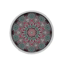 فرش ماشینی گرد هانوکس طرح چشم اژدها کد IFC.2829.05