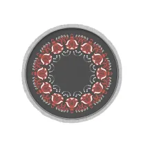 فرش ماشینی گرد هانوکس طرح زنگ کد IFC.2829.09