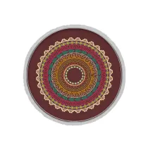 فرش ماشینی گرد هانوکس طرح یزد کد IFC.2829.10
