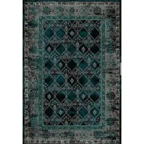 فرش ماشینی مدرن هانوکس طرح لویس سبز کد L336