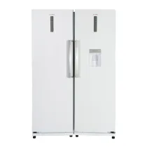 یخچال فریزر دو قلو التو مدل NF6020DN-I-ICE یخساز اتوماتیک داخلی آبریزدار