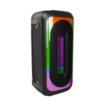 اسپیکر قابل حمل بلوتوثی بروفون مدل BS405 دارای 2 ساب‌ووفر ۸ اینچ، USB ،AUX ،میکروفون، قابلیت اتصال دو دستگاه همزمان