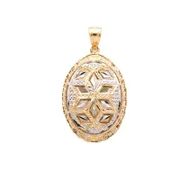 پلاک گردنی طلا طرح آوای ستاره