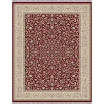 فرش 1500 شانه ابریشم نما آراد تراکم 4500 مدل ماه پری زمینه لاکی