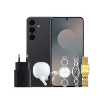 پک ویژه طلایی گوشی موبایل S25fe-256-8 به همراه شارژر، هندزفری و سه مدل ساعت کلاسیک Romanson ، citizen، Violet