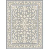 فرش 1200 شانه اکرلیک هایبالک(گل برجسته) شاهرخ تراکم 3600 مدل توسکا زمینه نقره ای
