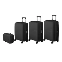 ست 4 عددی چمدان نشکن فشن مدل Fashion FSN6969 به همراه کیف آرایشی هدیه