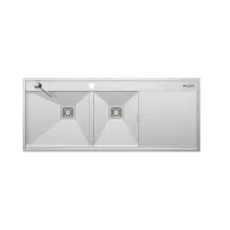 سینک دست‌ساز باکسی پله‌ای دولگن سینی‌دار مکنزی مدل MB1202DP