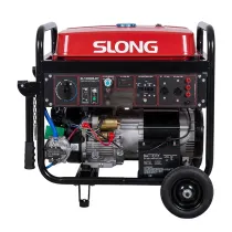 موتور برق دوگانه سوز 10.5 کیلووات تک فاز و سه فاز اسلانگ مدل SL12000E-DF-3P