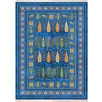 فرش ابریشم نما ماشینی ۱۲۰۰ شانه کد T1048