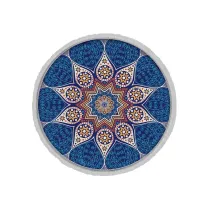 فرش گرد هانوکس طرح آب و کویر IFC.2830.04