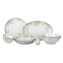 سرویس غذاخوری چینی گلدکیش طرح سوئیتی ست 28 پارچه 6 نفره مدل 646383