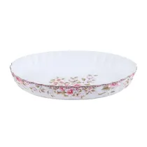 مرغ خوری بیضی چینی گلدکیش طرح سوئیتی