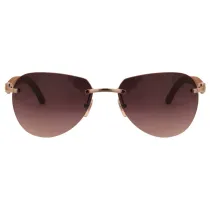 عینک آفتابی کارتیه مدل T8200765 WOODEN - اصل