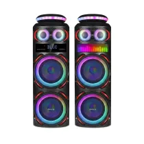 اسپیکر دوقلو آیوا مدل AW-X2130DSN PRO دارای 4 ساب ووفر 12 اینچ، رقص نور و کارائوکه