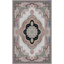 فرش 700 شانه اکرولیک آنا تراکم 2550 گالری کلاسیک نقشه باغ معلق فیلی