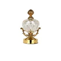 قندان کریستال و برنج هارپات مدل RS-009-G