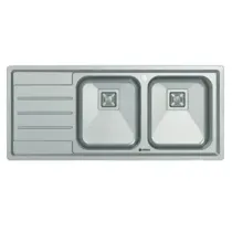 سینک توکار دو لگن اسنوا مدل SS-45154L/SS-45154R