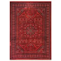فرش 1200 شانه رخ بافت تمام آکریلیک کد ترنج لاکی