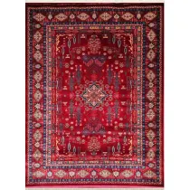 فرش 1200 شانه رخ بافت تمام آکریلیک کد چهارباغ پرتغالی