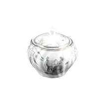 قندان چینی گلدکیش طرح آدلیا مدل 5-701107