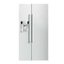 یخچال فریزر ساید بای ساید زیرووات مدل SBS ZS 80 XW(N1) کابین ساده، دارای آبریز اتومات و یخساز اتومات