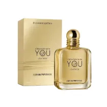 ادو پرفیوم مردانه جورجیو آرمانی استرانگر ویت یو لدر مدل Stronger With You Leather اصل