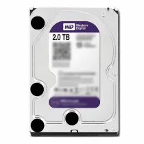 هارد دیسک اینترنال وسترن دیجیتال بنفش ظرفیت 2 ترابایت