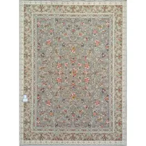 فرش 1200 شانه برجسته هلنا اکریلیک پارتیزان تراکم 3600 مدل بهشت طوسی