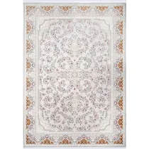 فرش 1200 شانه اکرلیک جمیل تراکم 3600 مدل دایانا زمینه نقره ای