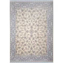 فرش 1200 شانه اکرلیک جمیل تراکم 3600 مدل دنیز زمینه بژ