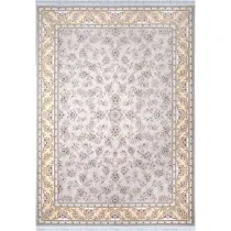 فرش 1200 شانه اکرلیک جمیل تراکم 3600 مدل دنیز زمینه نقره ای