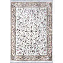 فرش 1200 شانه اکرلیک جمیل تراکم 3600 مدل نیاوران زمینه کرم