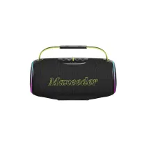 اسپیکر قابل حمل شارژی مکسیدر مدل RS4434-FN105 دارای رقص نور، پورت USB و AUX