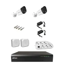 پکیج 2 دوربین مداربسته برایتون 2 مگاپیکسل با دستگاه برایتون 5MP DVR