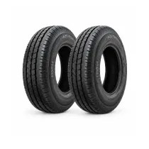 لاستیک خودرو برند یزد تایر سایز 195R14 گل سولار 8 لا دو حلقه