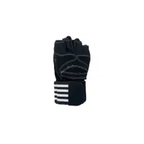 دستکش بدنسازی کفی استپ دار مشکی سفید کد 2006357