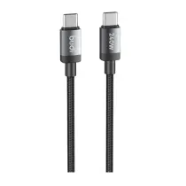 کابل شارژ و دیتا کنفی Type-C به Type-C فست 240 وات بودی مدل DC265TT15B طول 1.5 متر