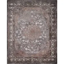 فرش 1200 شانه اکرلیک گل برجسته ایده آل تراکم 3600 کد 7657 وینتیج گلکسی زمینه صدفی نقره ای