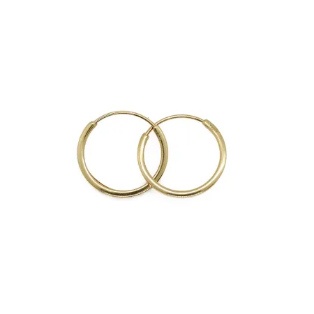 گوشواره طلا سری آلیا طرح دایره سایز 2