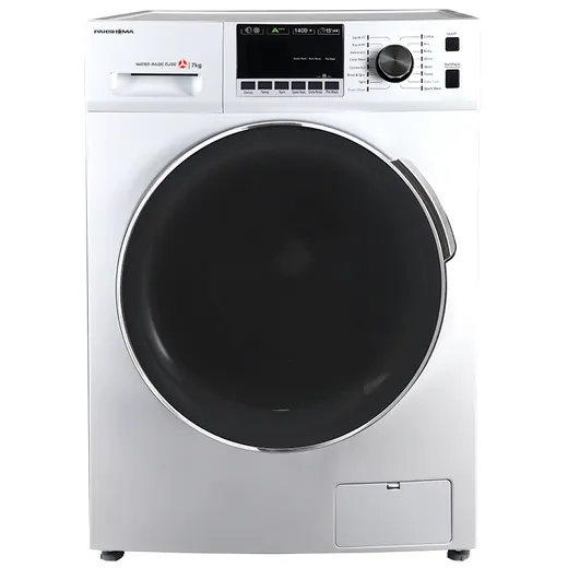 ماشین لباسشویی پاکشوما مدل 40714-WTFB ظرفیت 7Kg سفید
