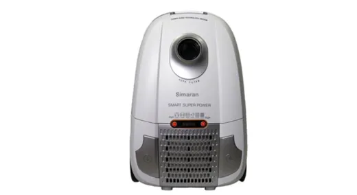 جارو برقی سیماران مدل SVC-717 سفید 2200 وات دیجیتالی