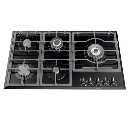 گاز توکار G523 آلتون صفحه شیشه‌ای