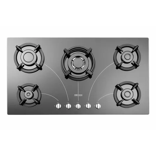 اجاق گاز رومیزی شیشه ای البرز مدل G-5958