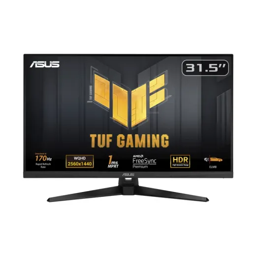 مانیتور ایسوس سایز 31.5 اینچ مدل TUF Gaming VG32AQA1A