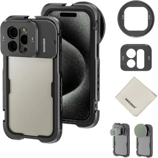 کیج موبایل Neewer PA024 برای آیفون 15 پرو مکس - تصویر 1