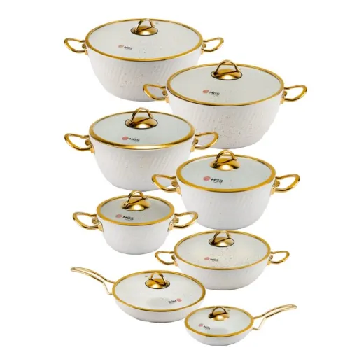 سرویس قابلمه 16 پارچه ام جی اس طرح فورج کد FR03G