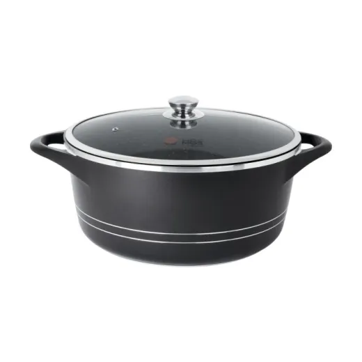 قابلمه دو دسته سایز 36 گرانیت طرح ایتالیا B